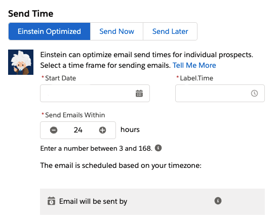 Einstein Send Time Optimization