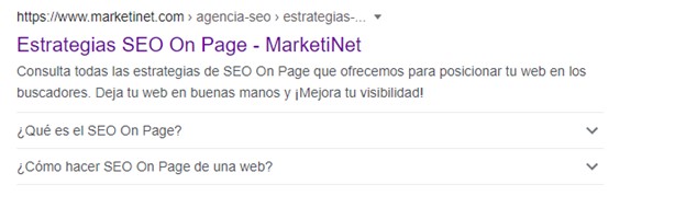 Ejemplo rich snippets