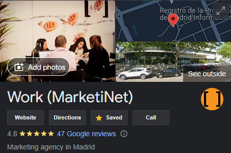 Google my business Marketinet