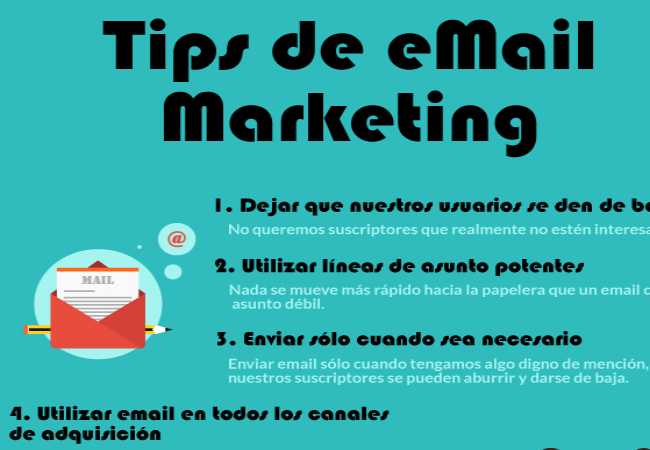 Infografía: Tips de eMail Marketing