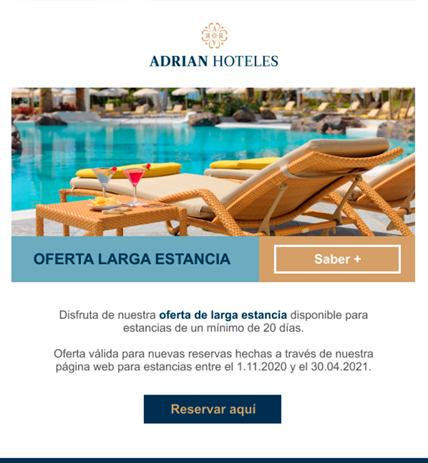 Web Adrián Hoteles