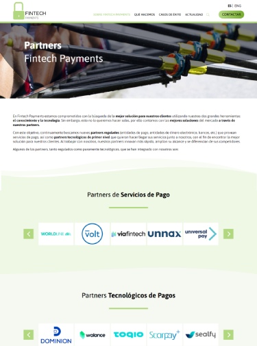 Landing Partners Fintech Payments