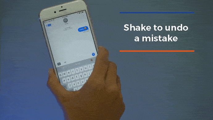 Regla 3 Usabilidad web Gif ejemplo agitar para deshacer