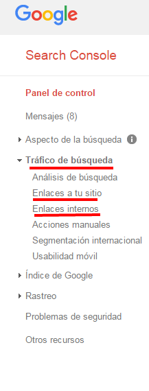 Herramienta Google Webmaster Tools para linkbuilding