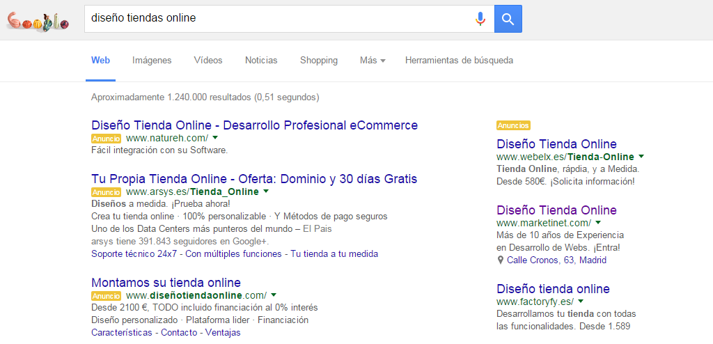 resultados sem google