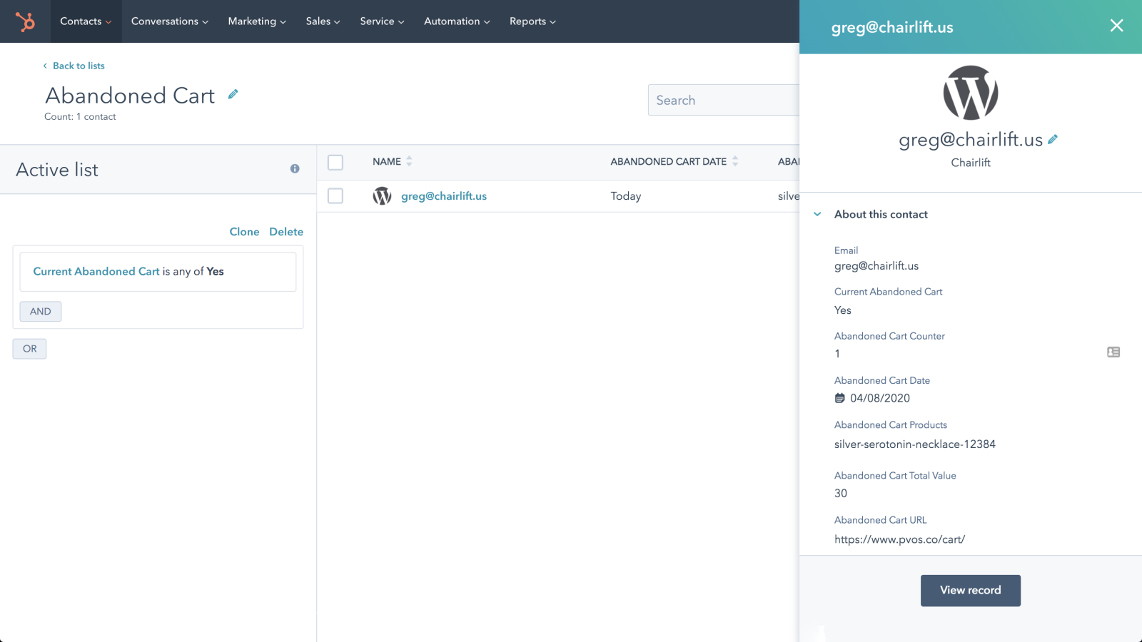 Automatizaciones o workflows en HubSpot