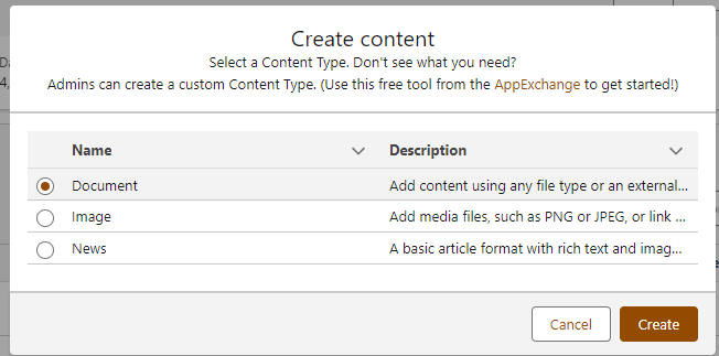 content