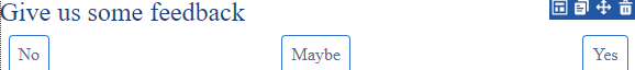 feedback question