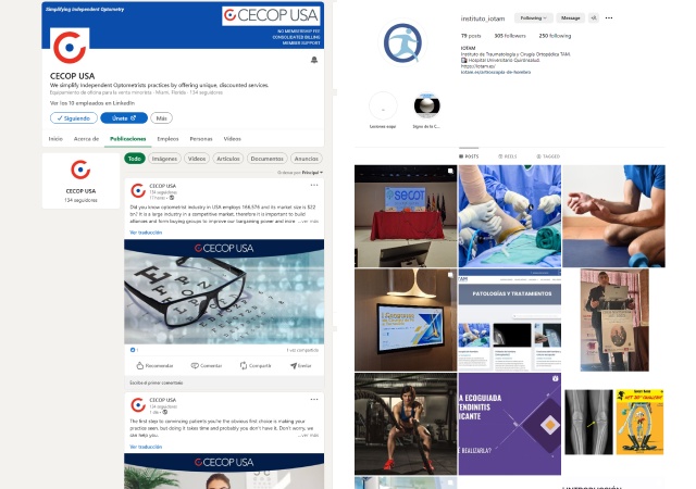Redes sociales en marketing sanitario