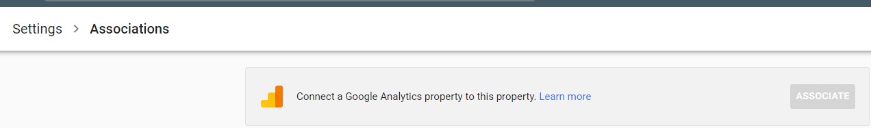 Asociar Search console y Analytics desde Search console