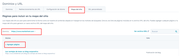 sitemap xml