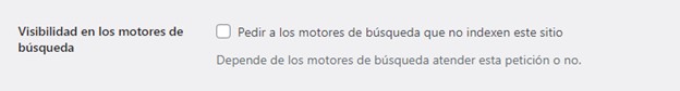 Visibilidad en los motores de búsqueda