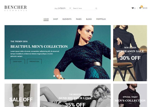 Tema WordPress Bencher