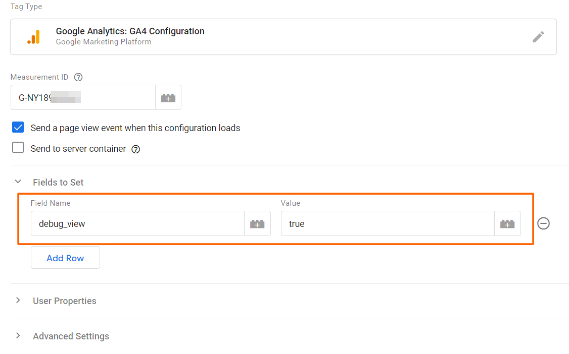 configurar debugview en google analytics 4 