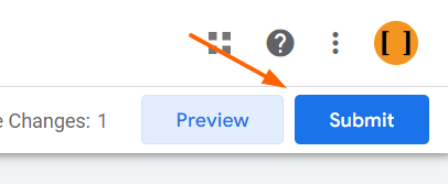 publicar cambios hechos en google tag manager