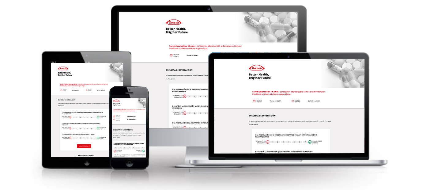 Takeda web mockup