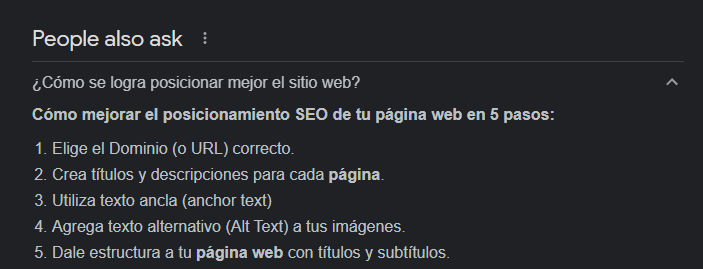 schema como factor del algoritmo