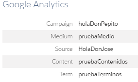 UTM variables in Google Analytics
