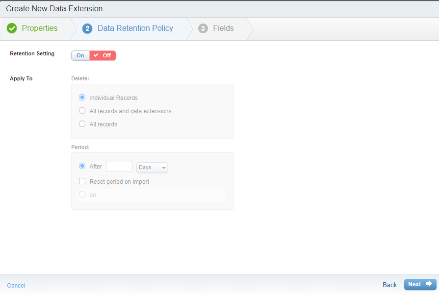 Data Retention Policy 