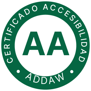 Logo certificado AA Accesibilidad