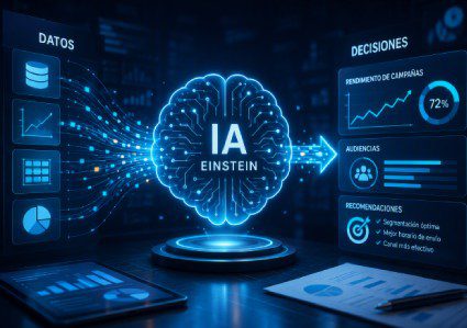 De datos a decisiones: optimización de campañas con IA (Einstein)